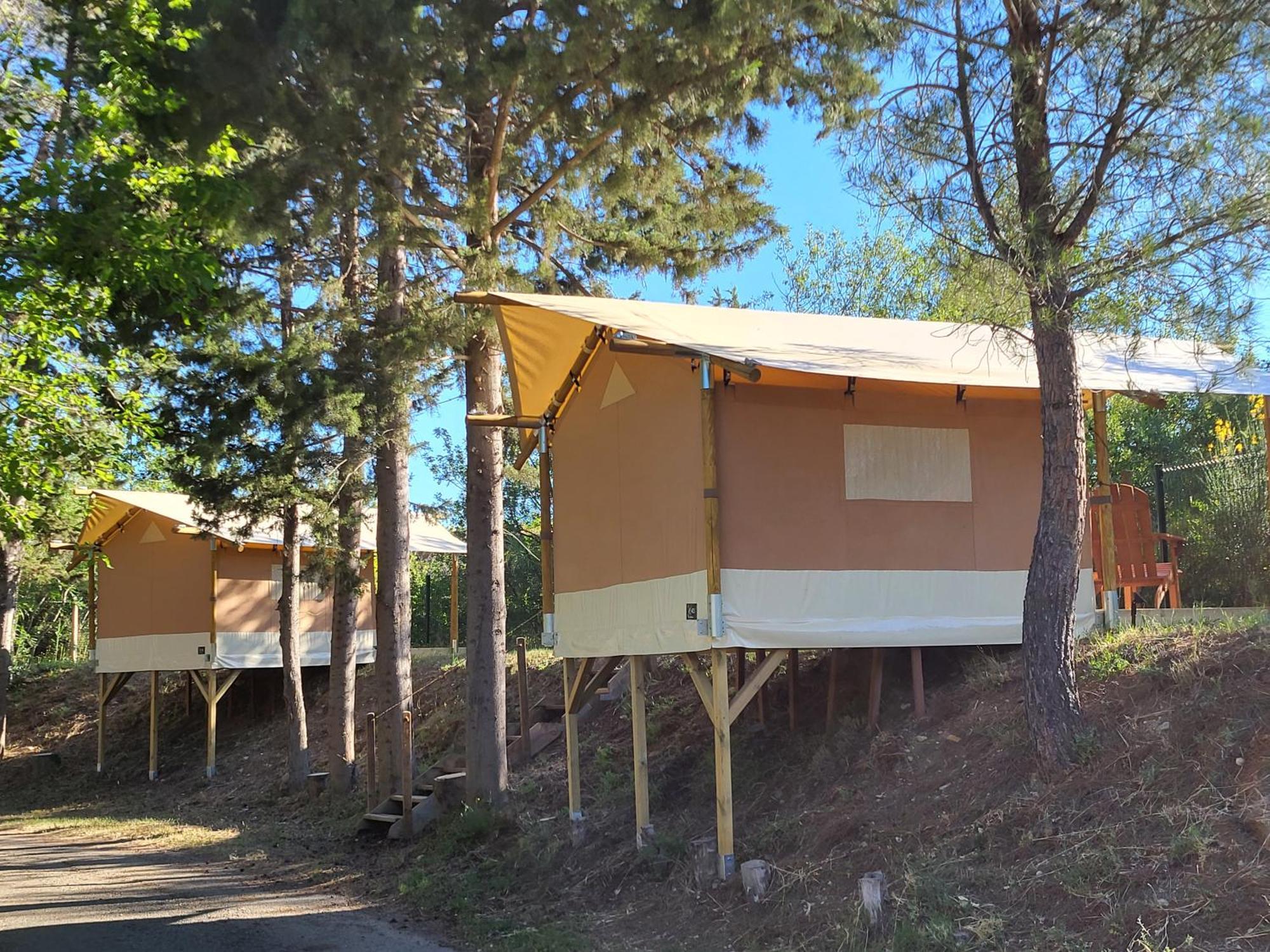 Camping Le Val De Cesse Mirepeisset Exterior foto