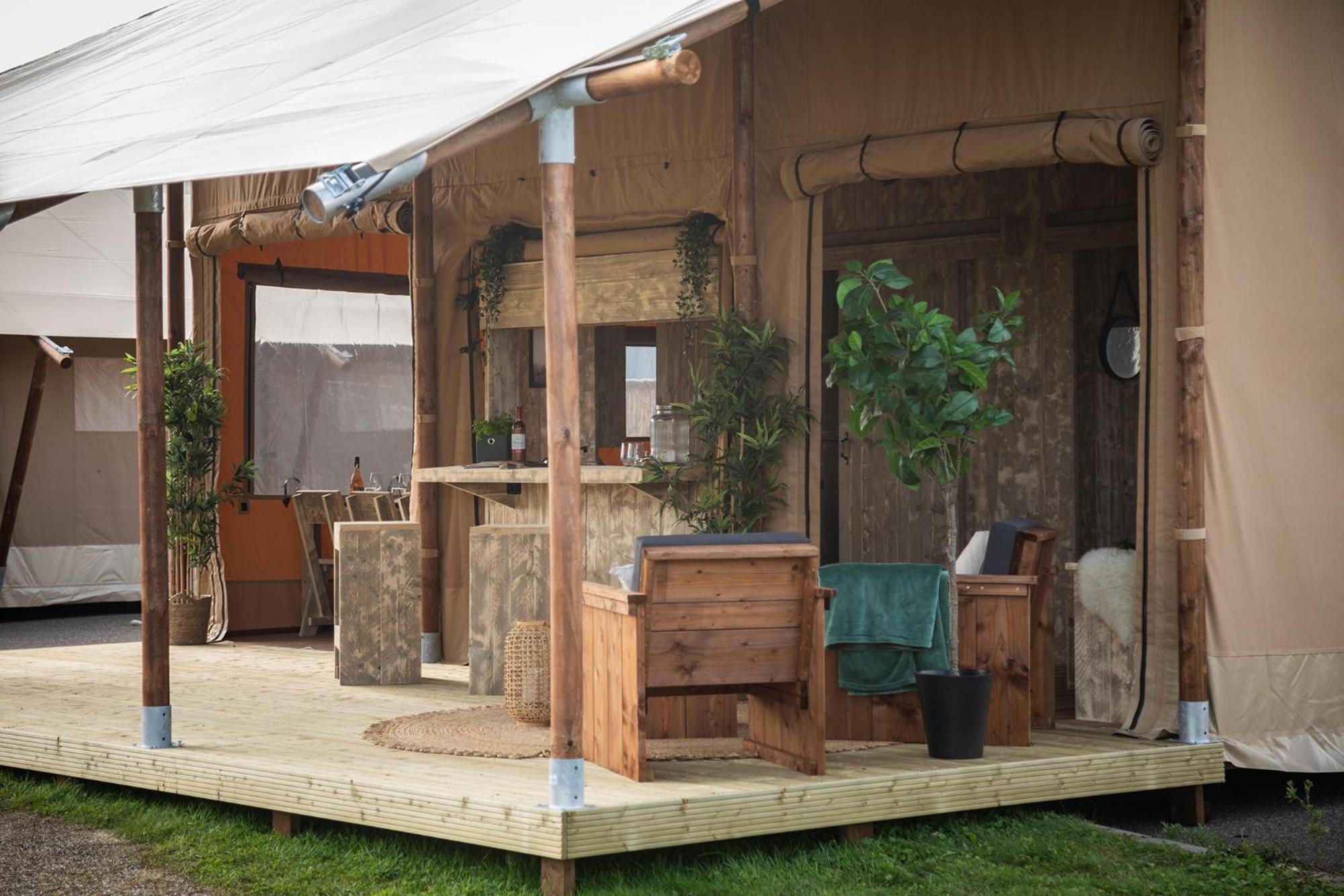 Camping Le Val De Cesse Mirepeisset Exterior foto